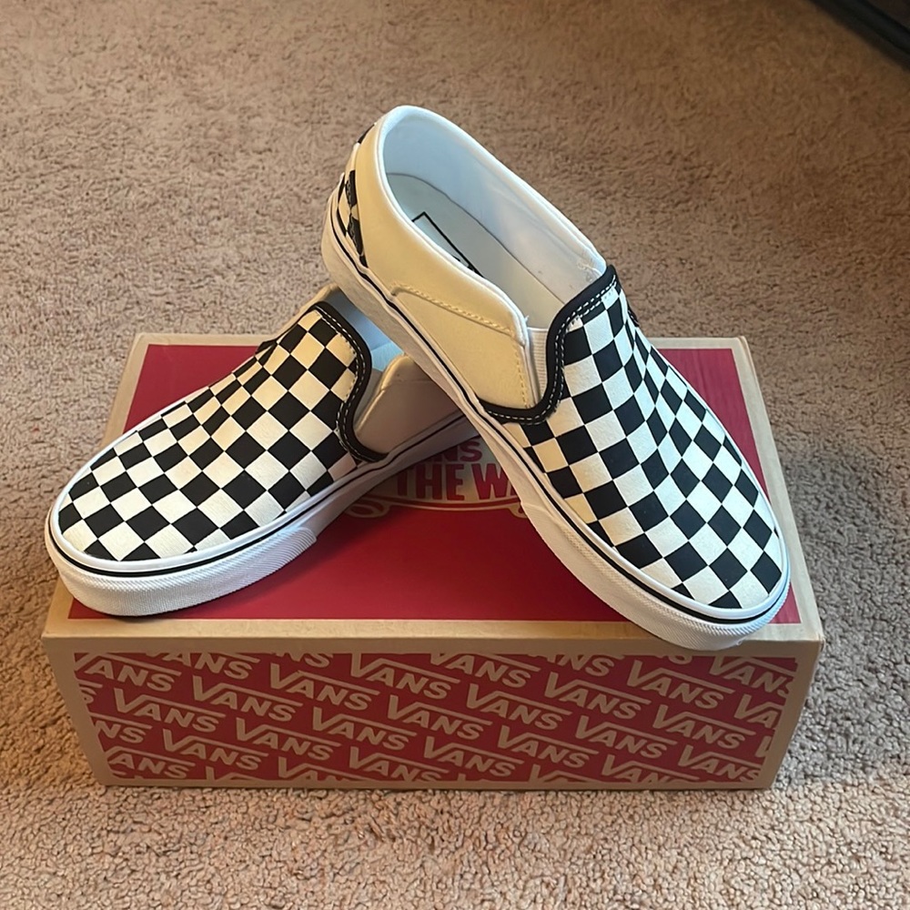 Checkered Vans